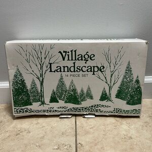 Department 56 14 Piece Village Landscape